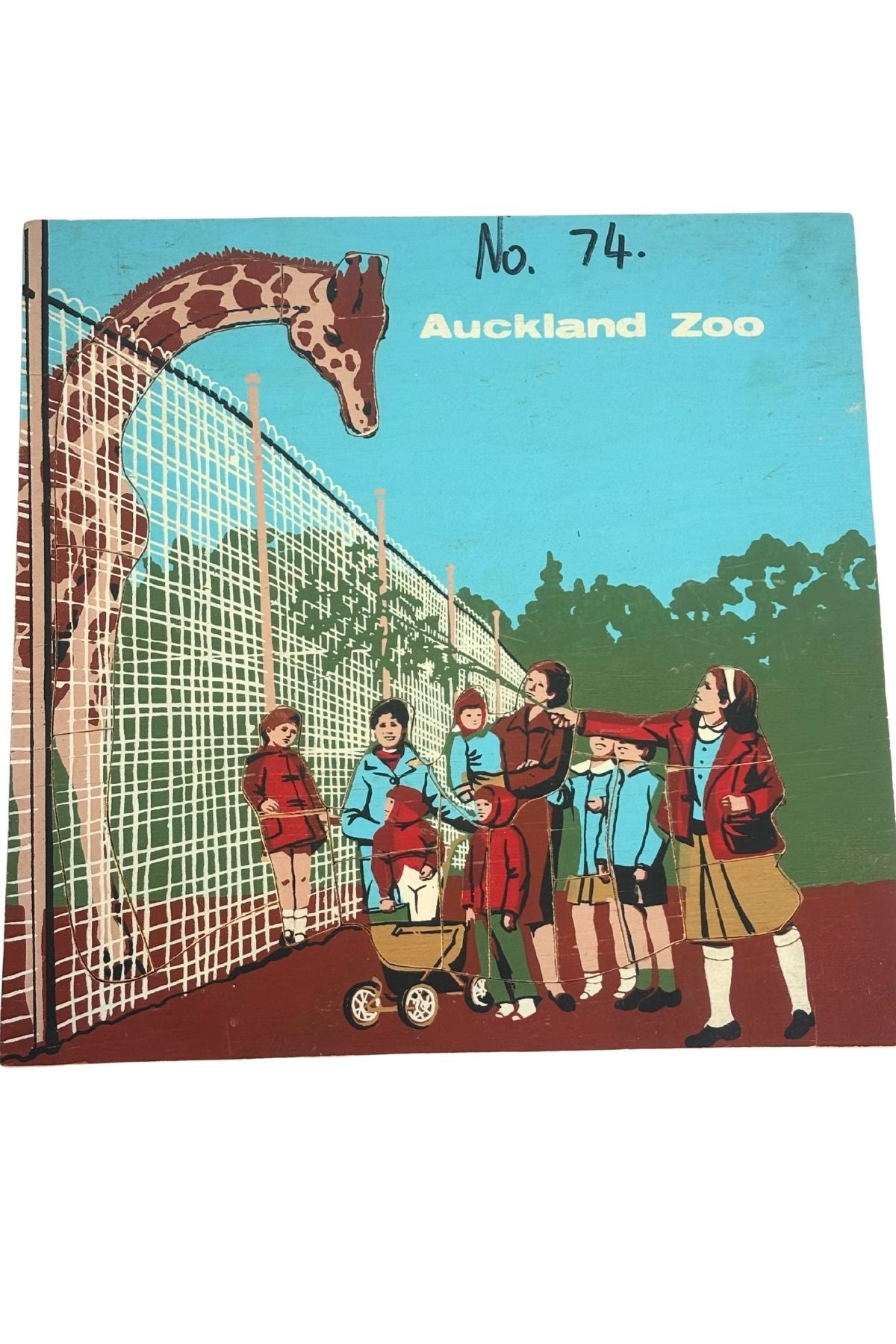 Vintage Auckland Zoo puzzle