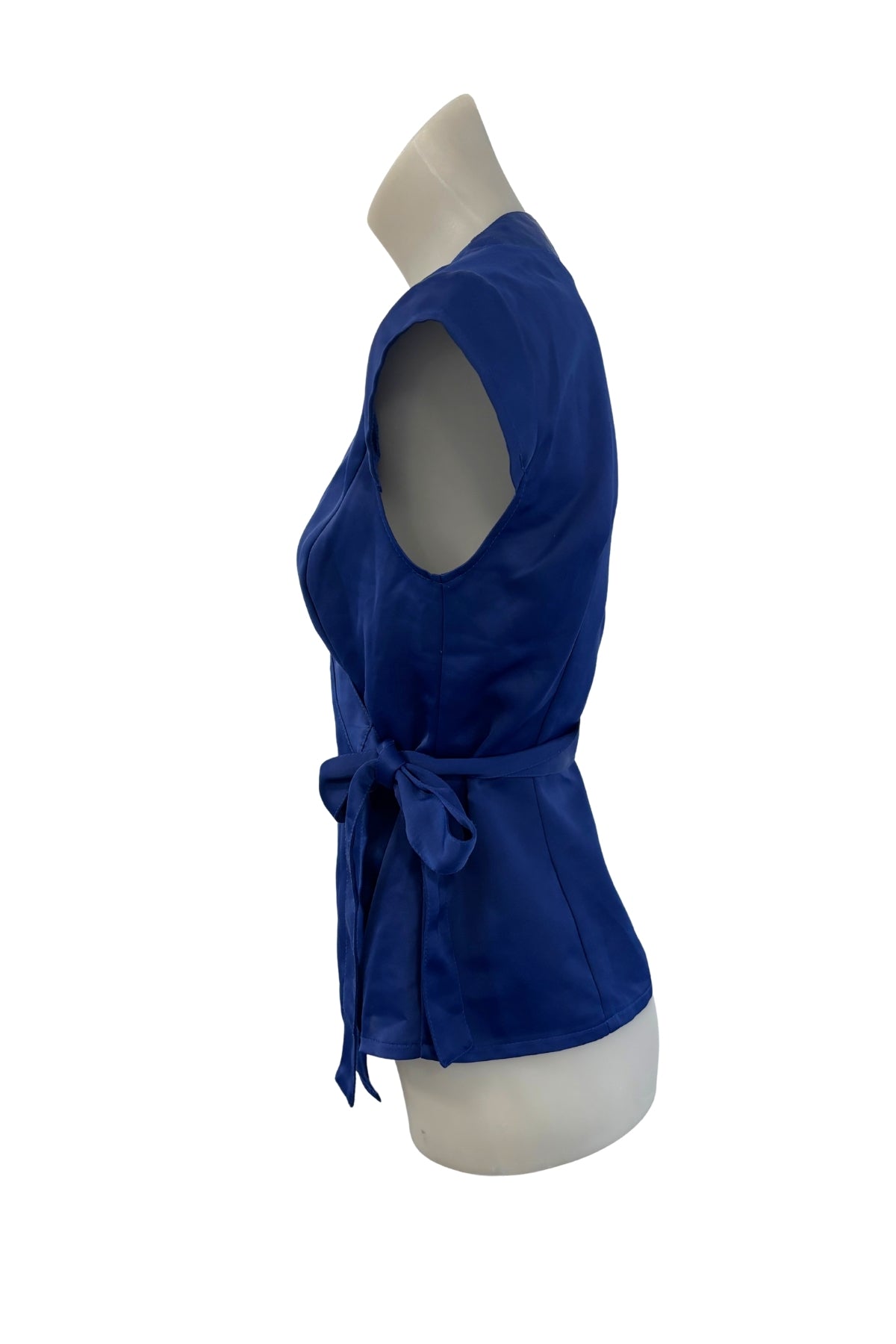 Staxs cobalt blue tie top, 8