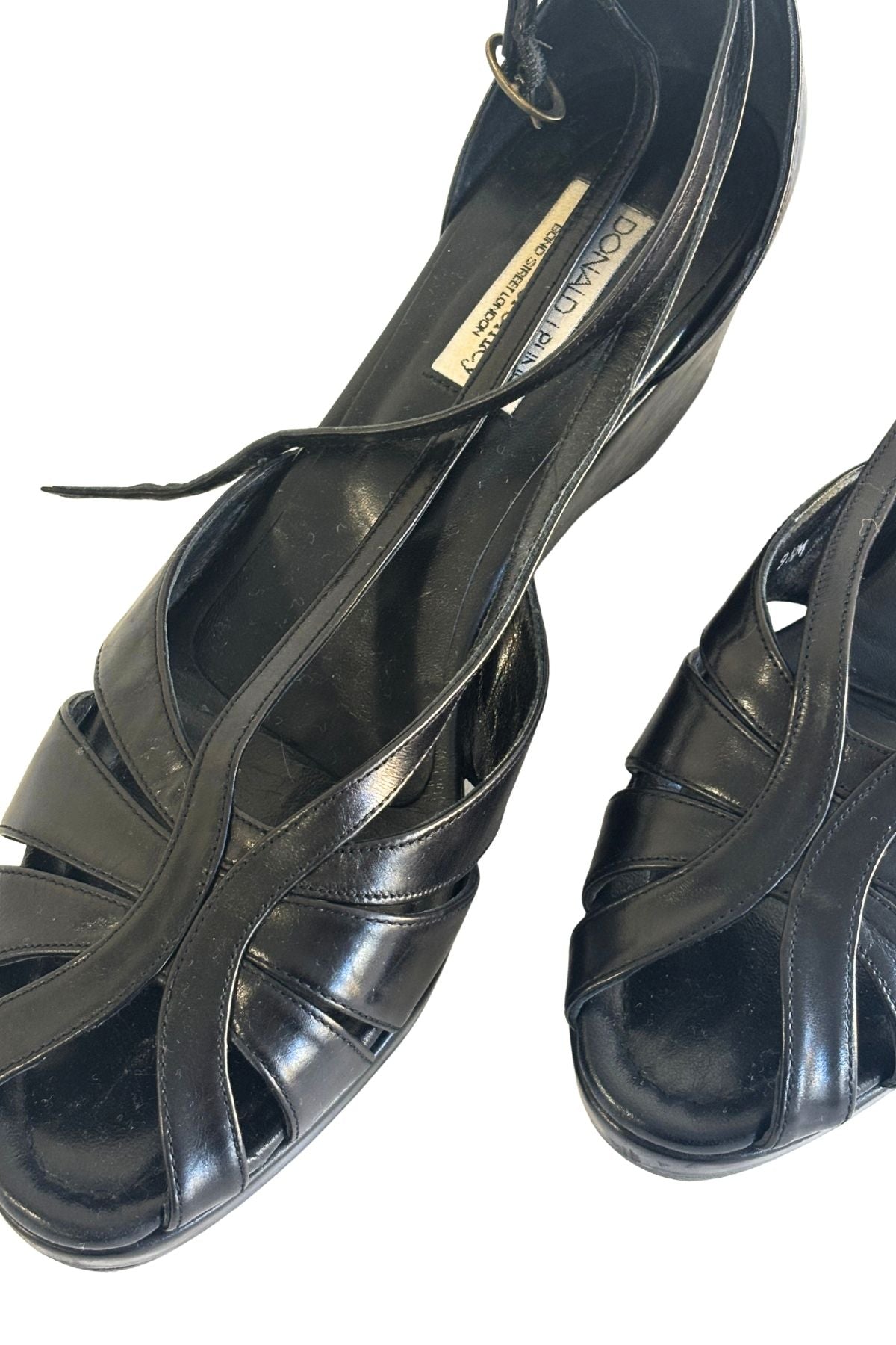 Donald J Pliner Russell + Bromley wedge heels, 9