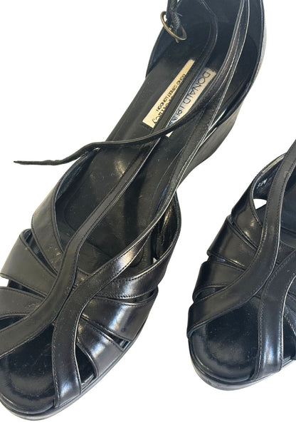 Donald J Pliner Russell + Bromley wedge heels, 9