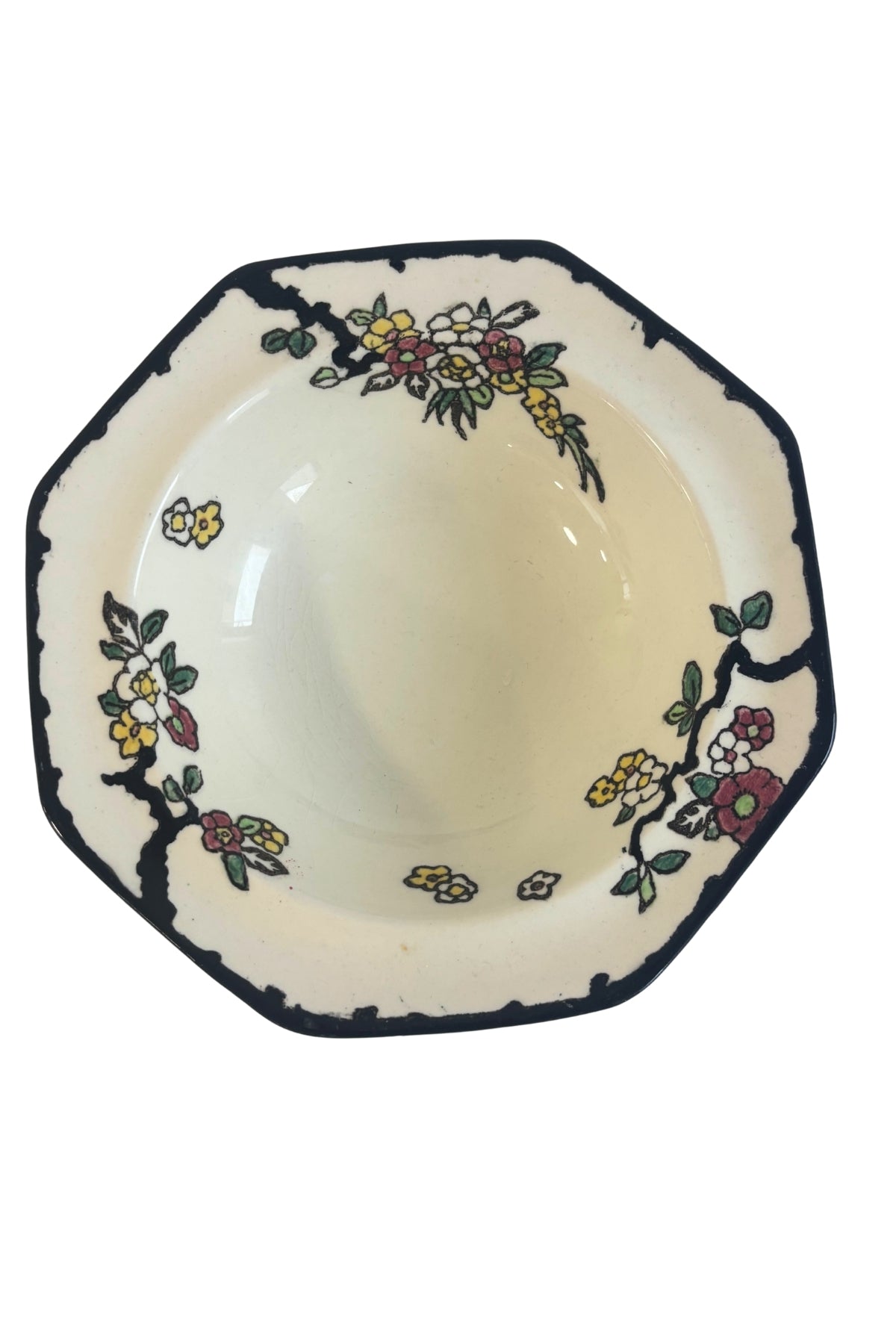 1926 Woburn Royal Doulton scattered flowers bowl