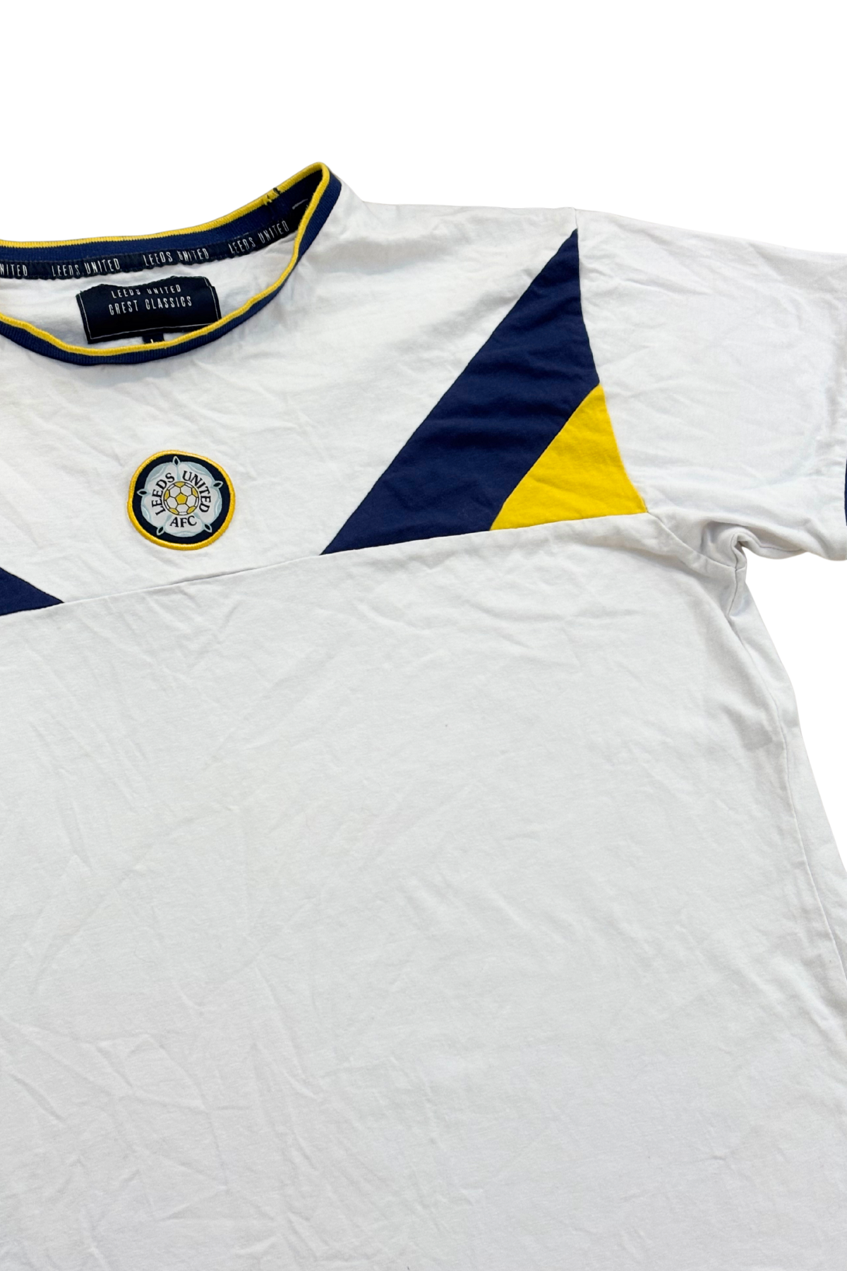 Leeds United Crest Classics supporters tee, L