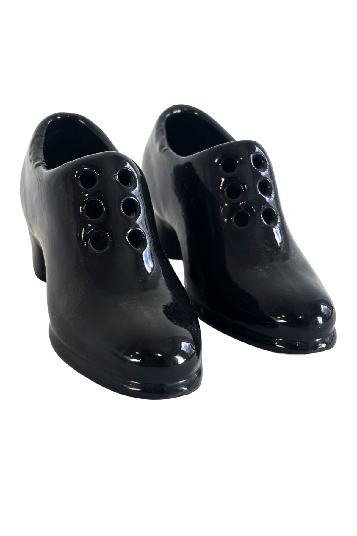 Ceramic black boots