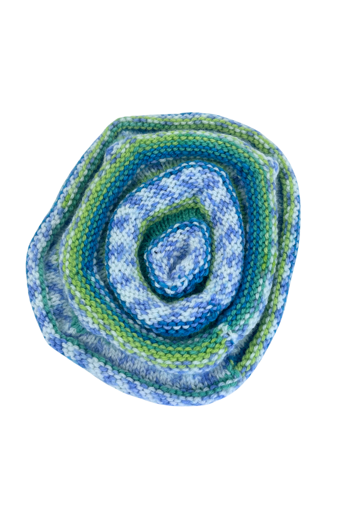 Funky handmade knit beret