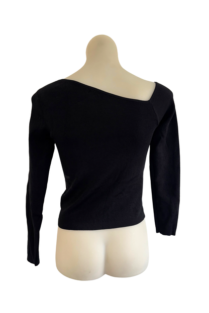 Iora asymmetrical neckline top, S