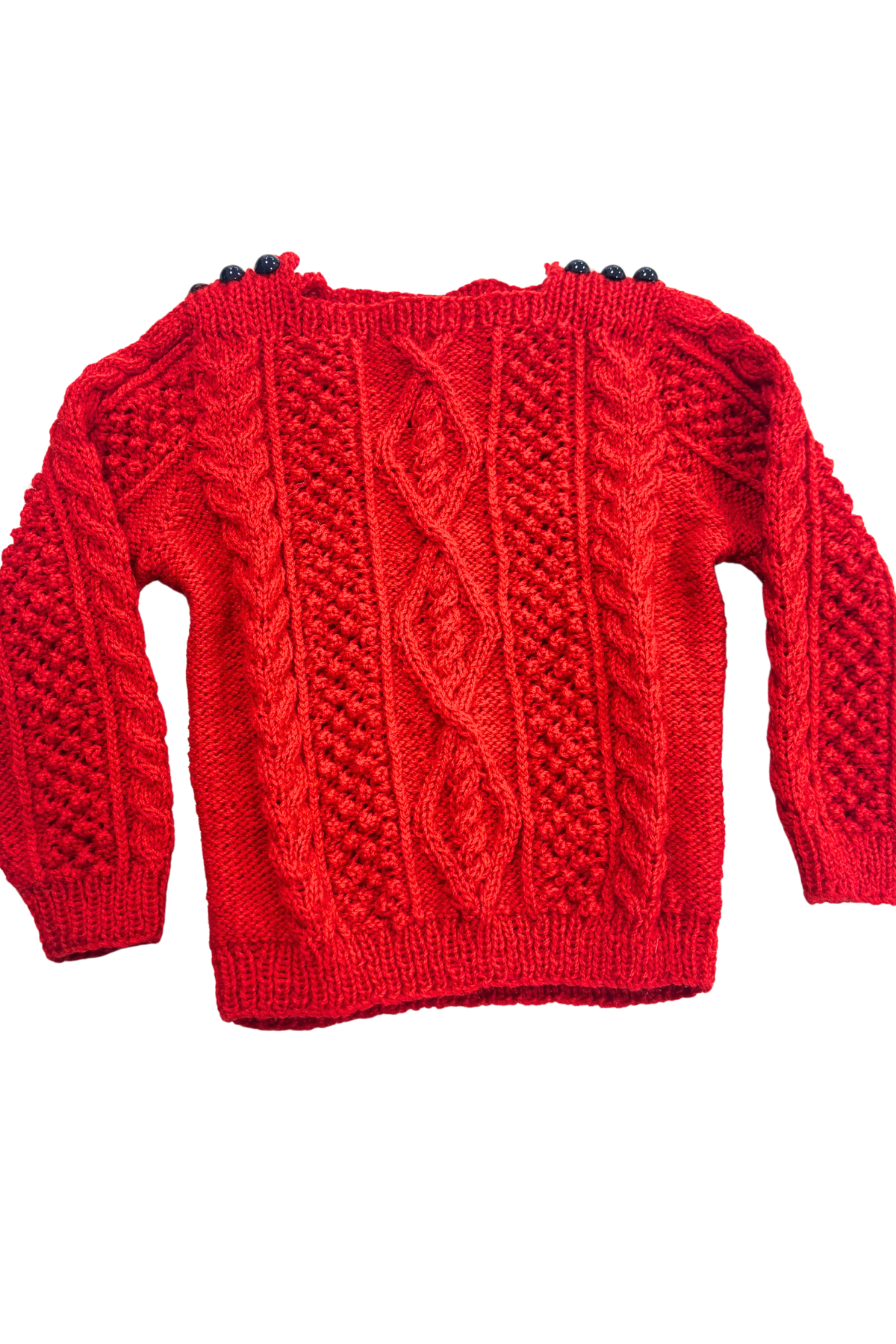 Babies Red knit jumper
