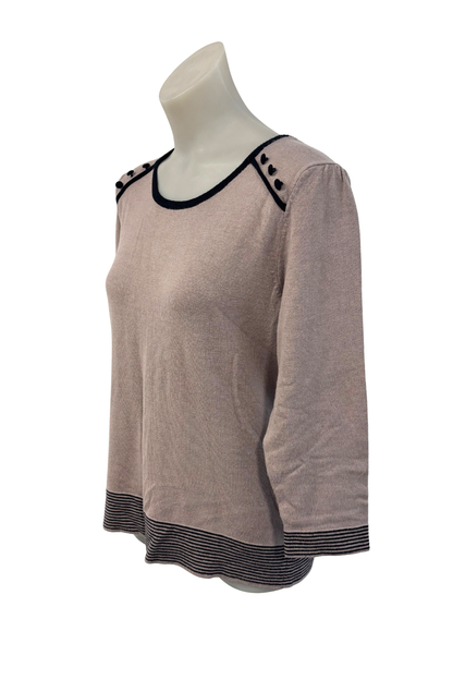 Oliver Black lightweight sweater, M