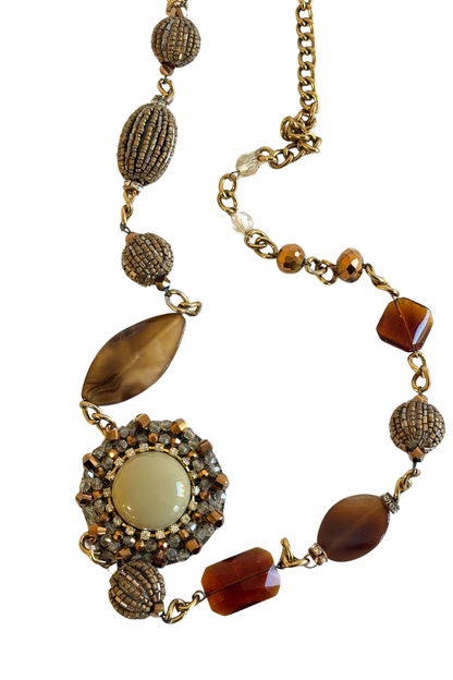 Bold statement necklace