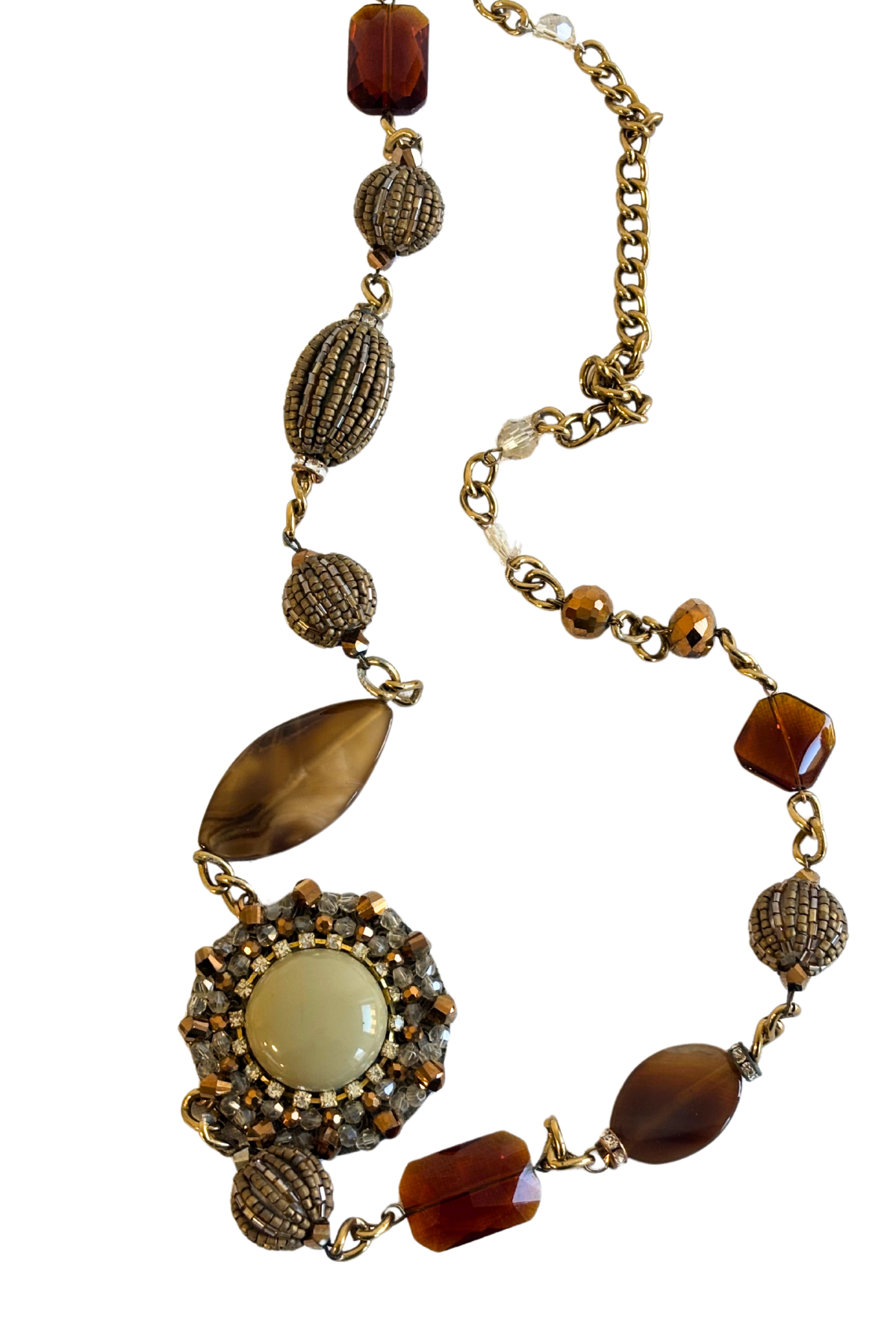 Bold statement necklace