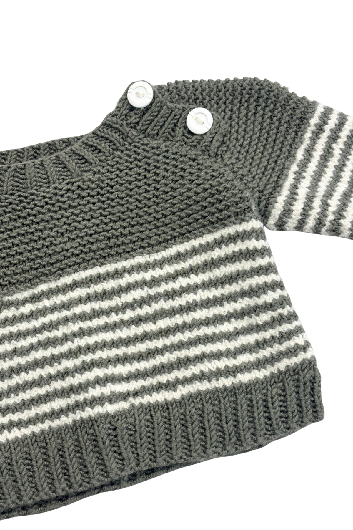 Babies striped knit jumper