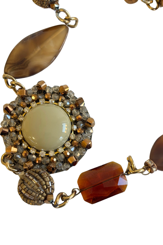 Bold statement necklace