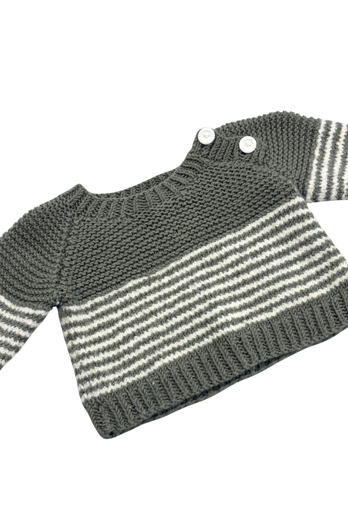 Babies striped knit jumper