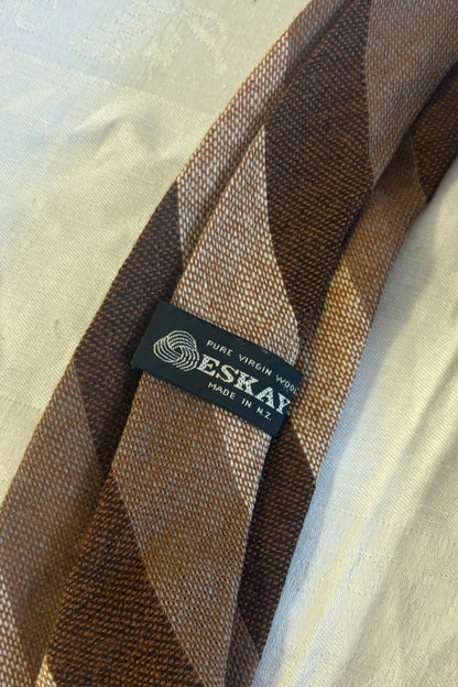Eskay NZ made pure wool tie