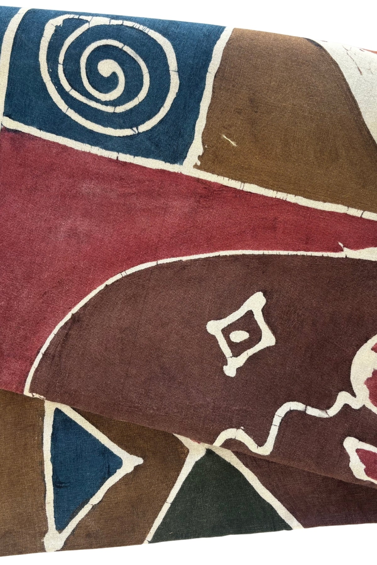 Earthy tones vintage fabric