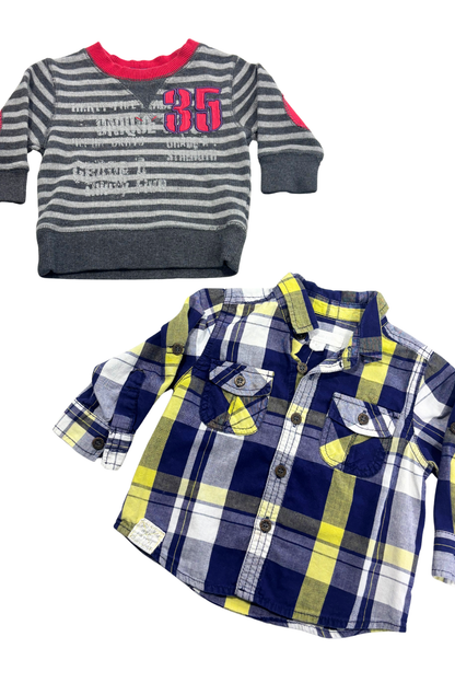 Pumpkin Patch 6-12months shirt bundle