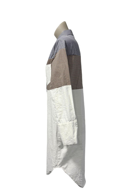 Finoa striped shirt dress, M