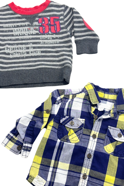 Pumpkin Patch 6-12months shirt bundle