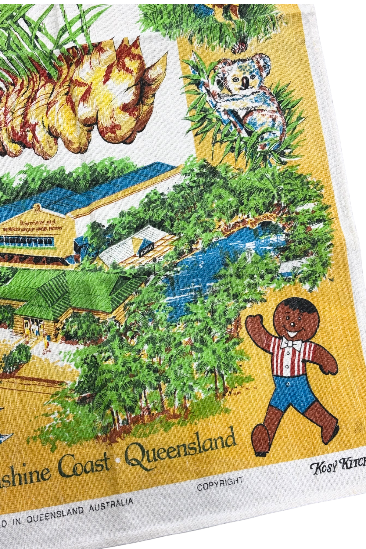 The Ginger factory Queensland tea towel