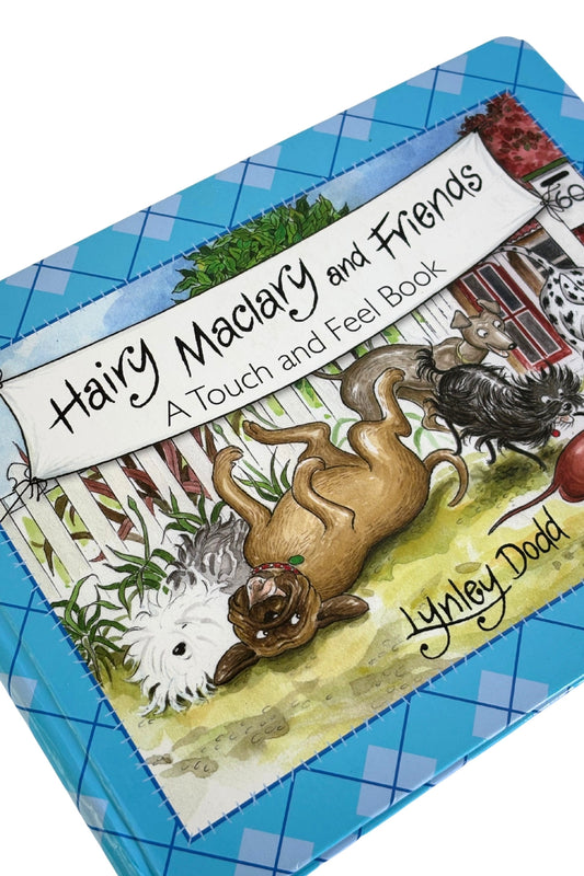 Hairy Maclary + Friends a touch and feel book