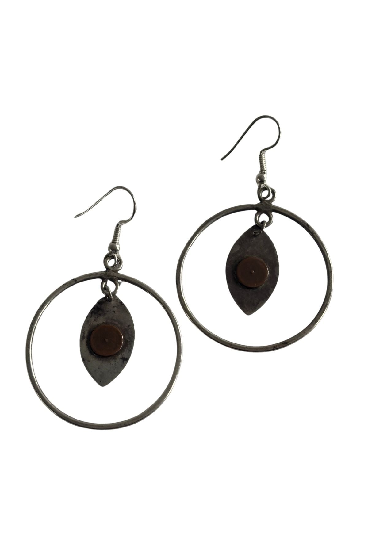 Sterling silver dangly earrings