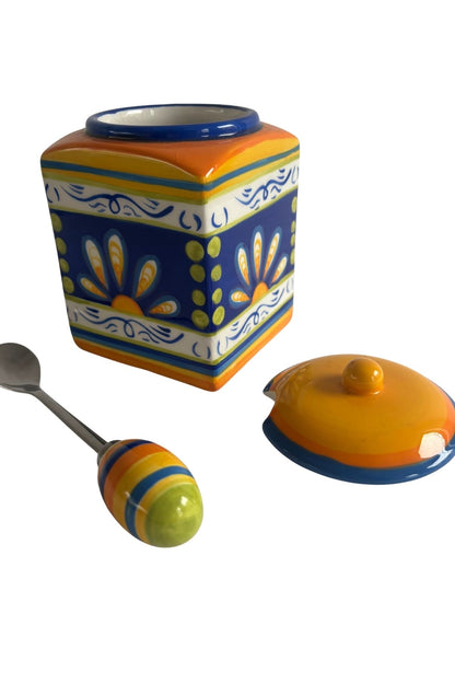 Living ART decorator sugar/coffee jar