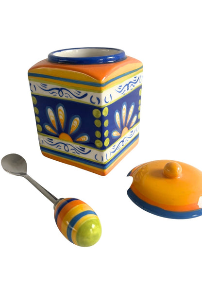 Living ART decorator sugar/coffee jar