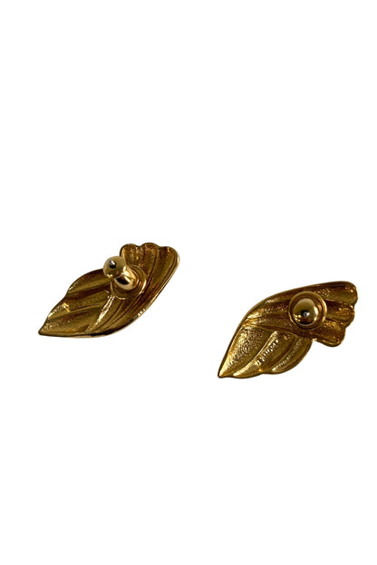 Vintage gold plated Monet earrings
