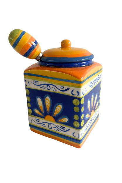 Living ART decorator sugar/coffee jar