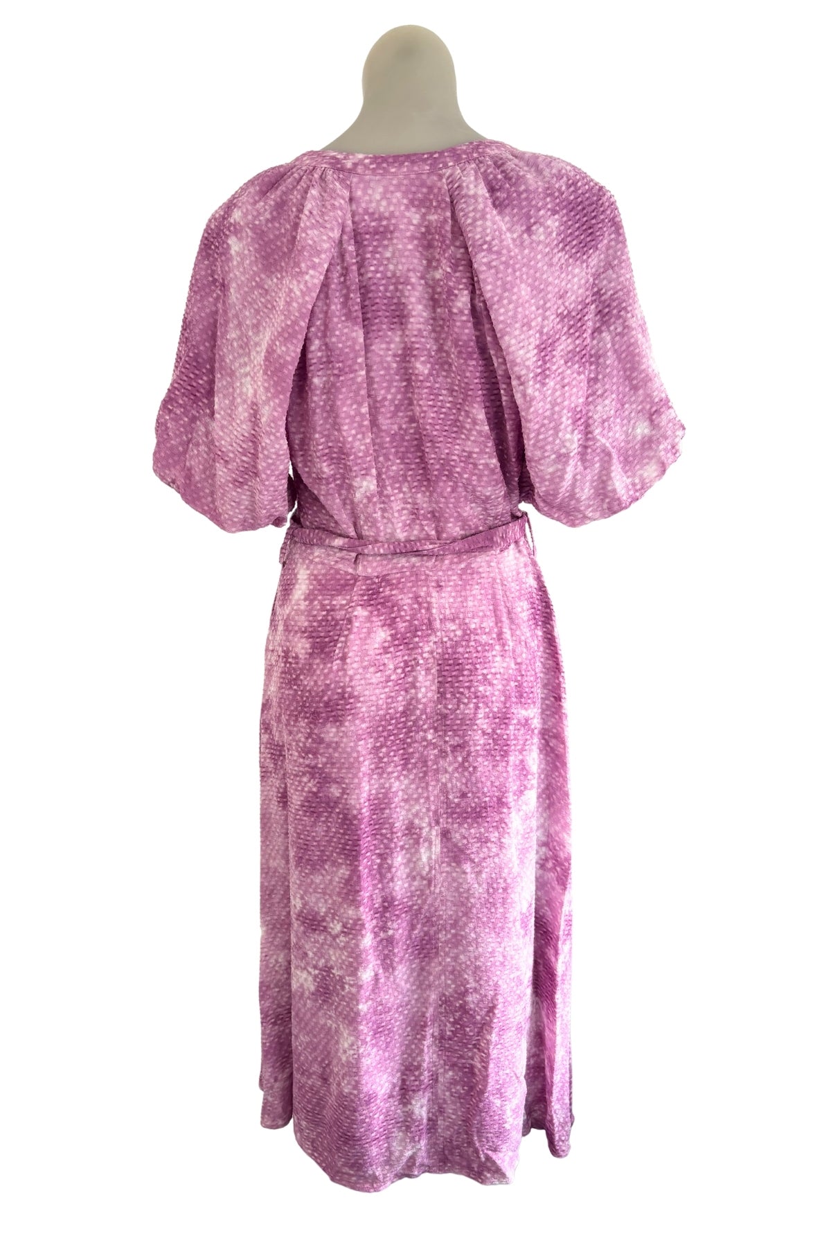 David Lawrence purple maxi dress, 8