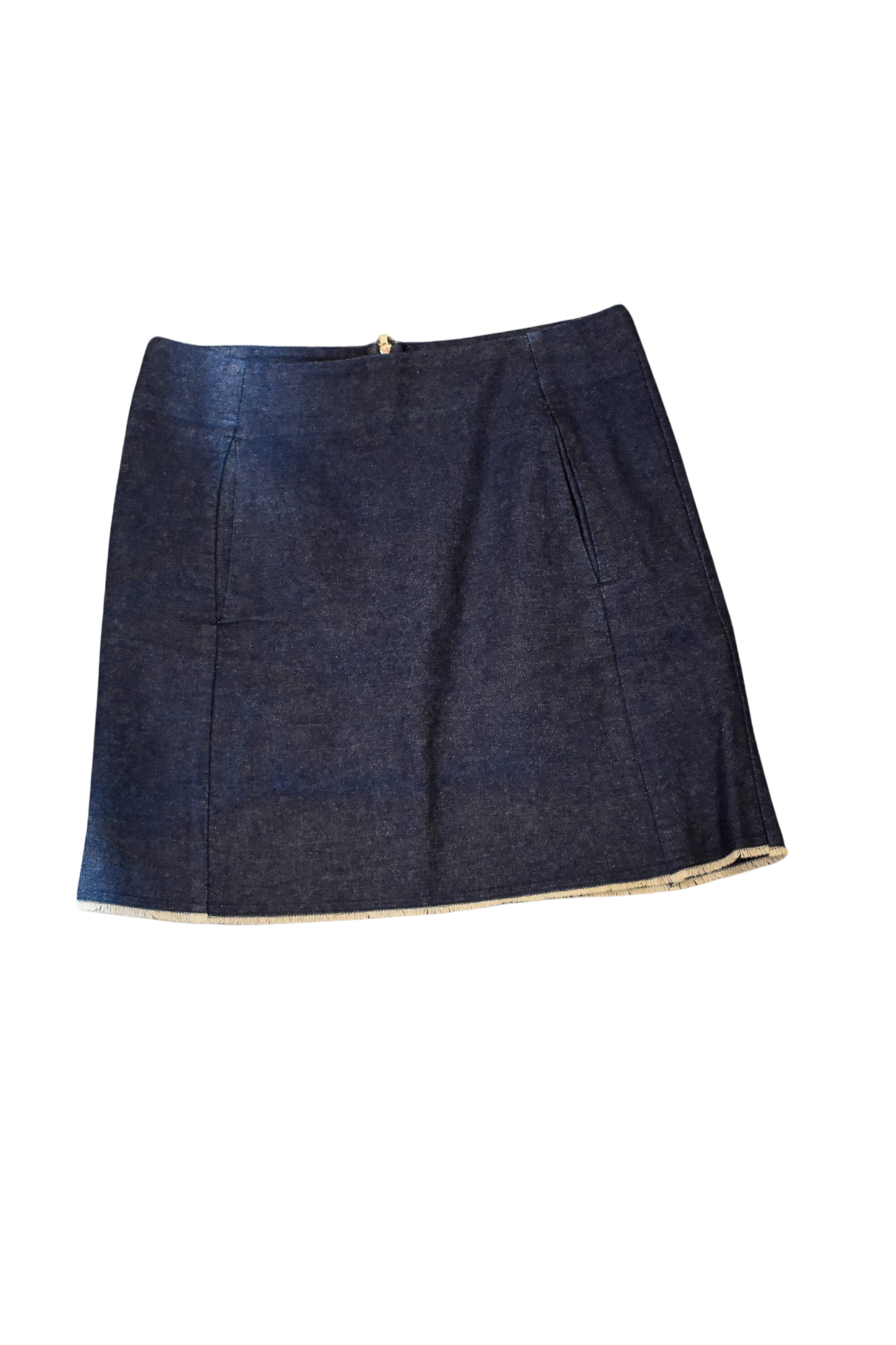 Ricochet NZ made denim mini skirt, 6