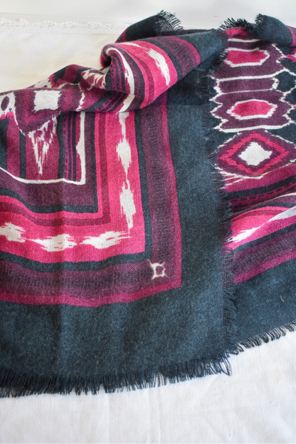 Tribal print scarf