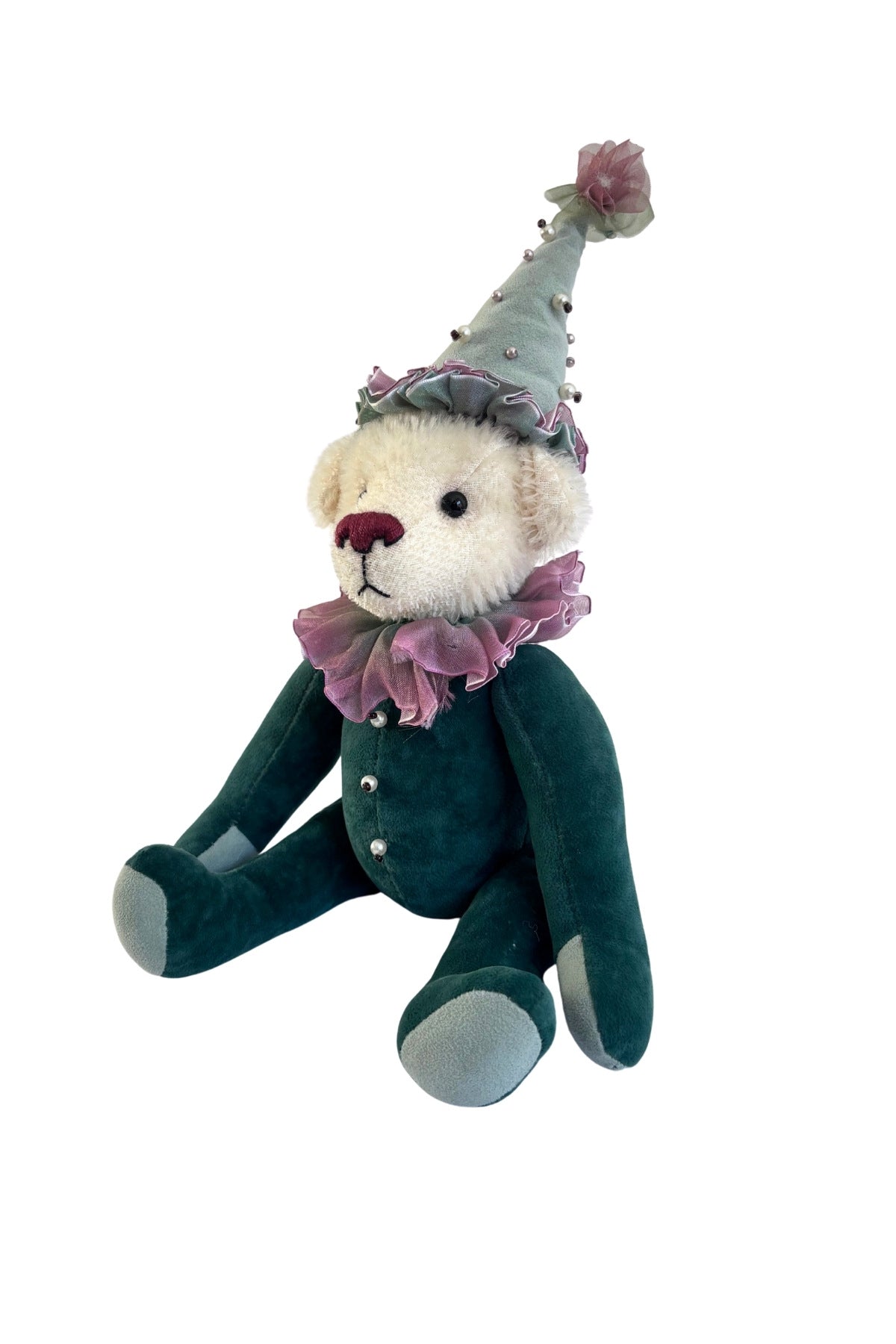 Vintage circus teddy bear