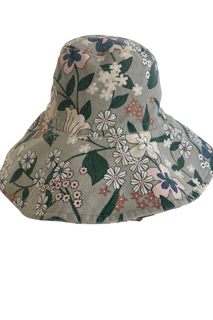 Country Road cotton floral sun hat, m