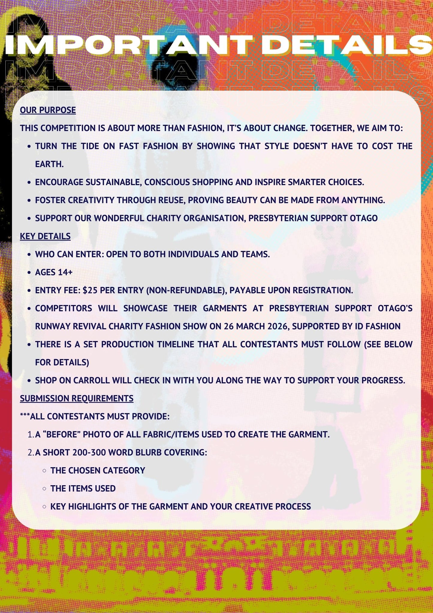 Runway Revival Competition - Lucky Dip