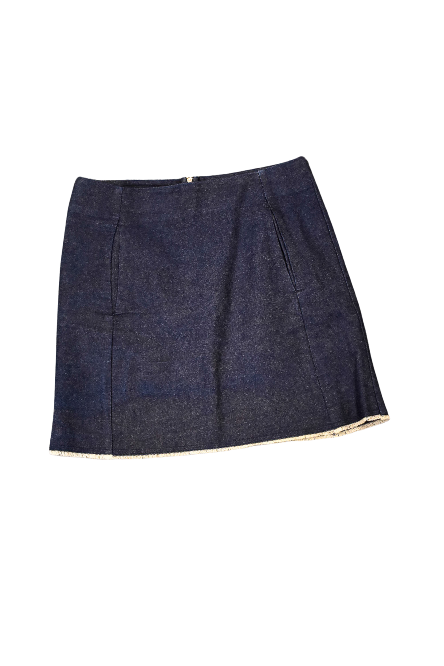 Ricochet NZ made denim mini skirt, 6