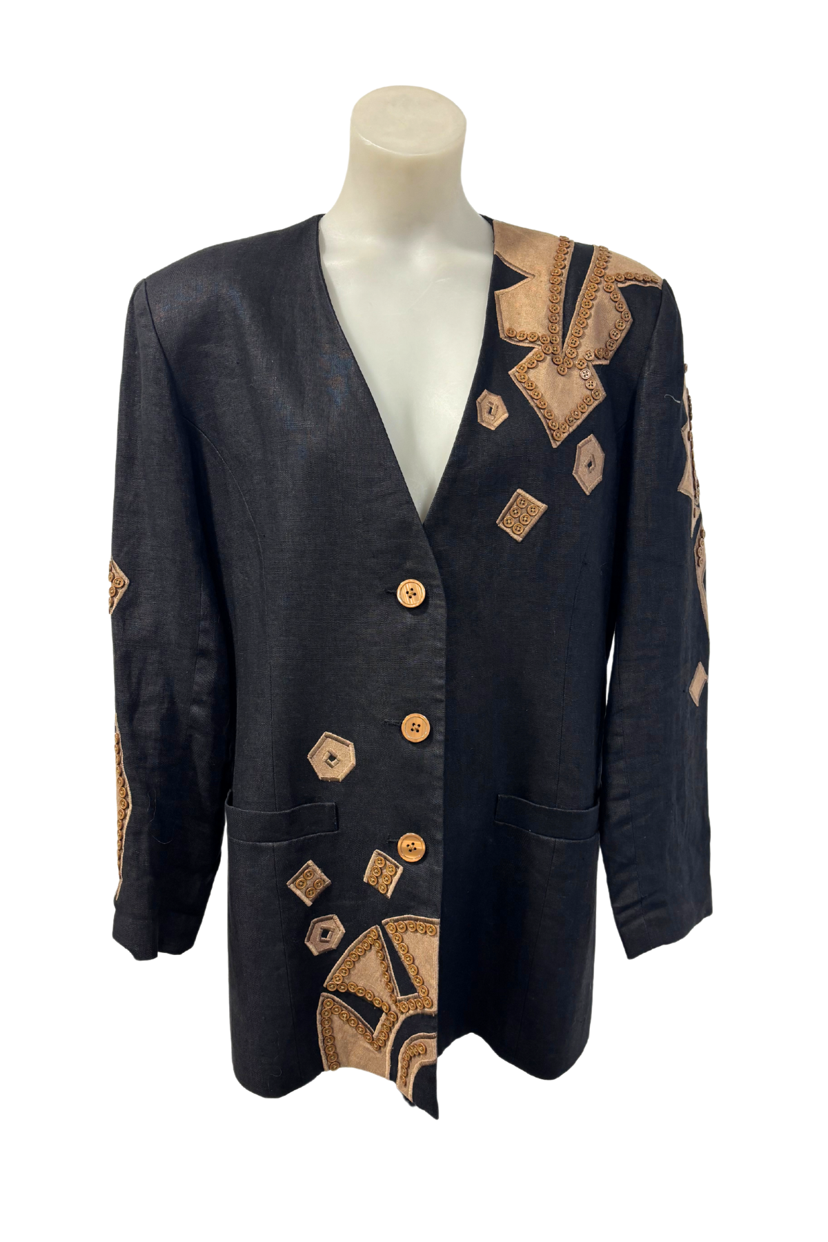 I.B. Diffusion linen blazer, 12