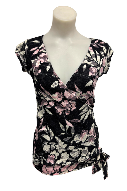 Vintage NZ made Pagani lace floral top, 8