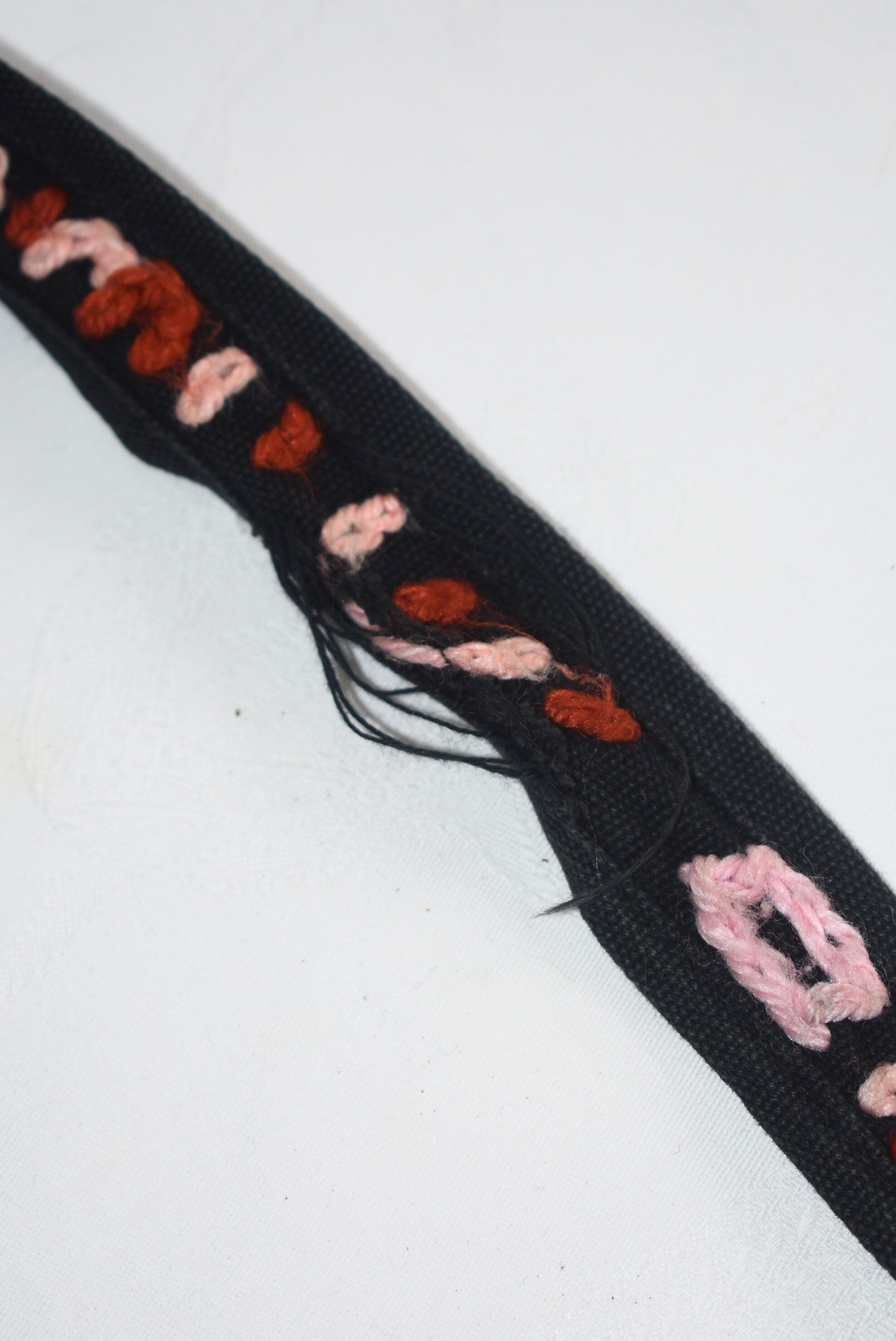 Louis Thomas embroidered canvas bag