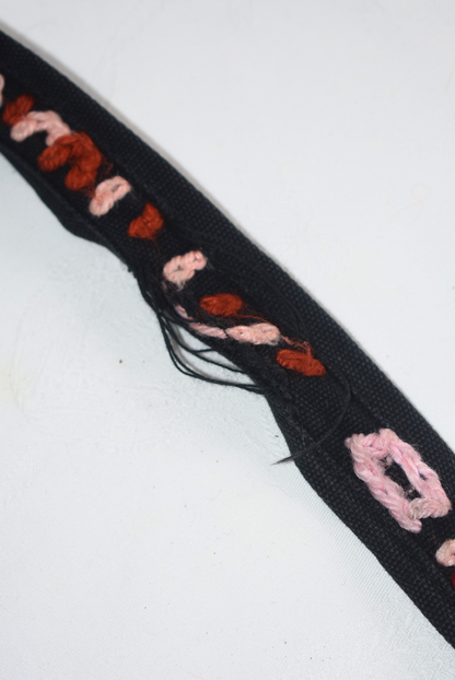 Louis Thomas embroidered canvas bag