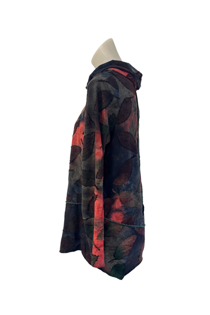 Mesmerise autumn leaves turtleneck, S