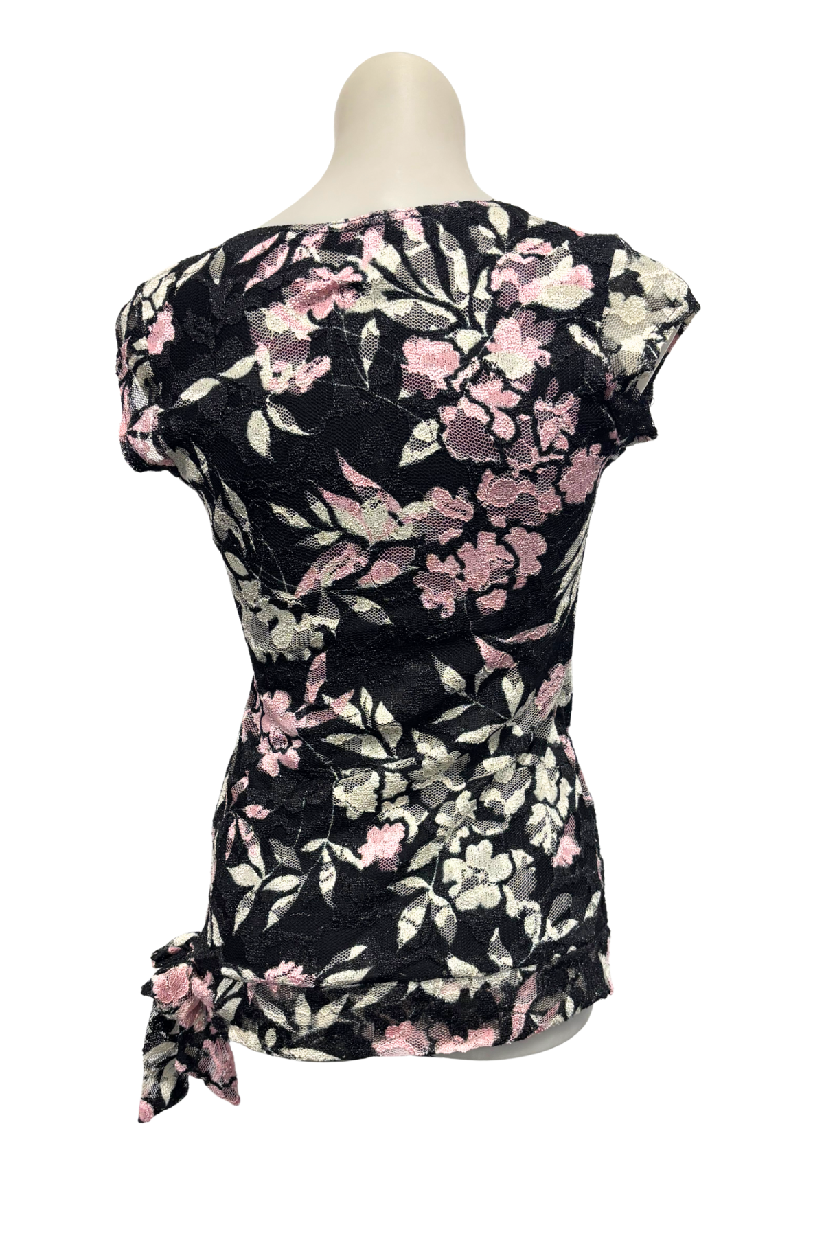 Vintage NZ made Pagani lace floral top, 8