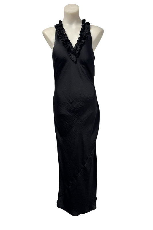 Ruby satin maxi dress, 8