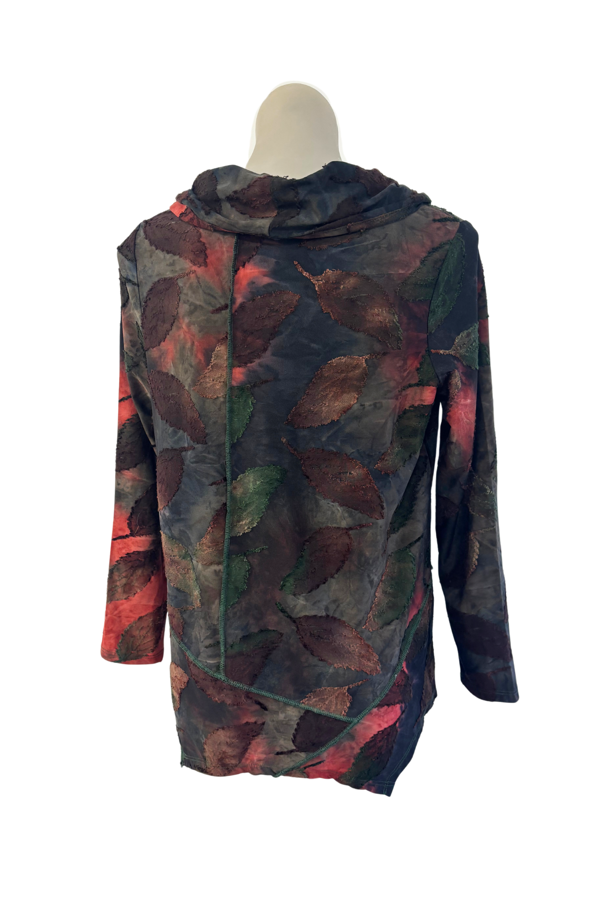 Mesmerise autumn leaves turtleneck, S