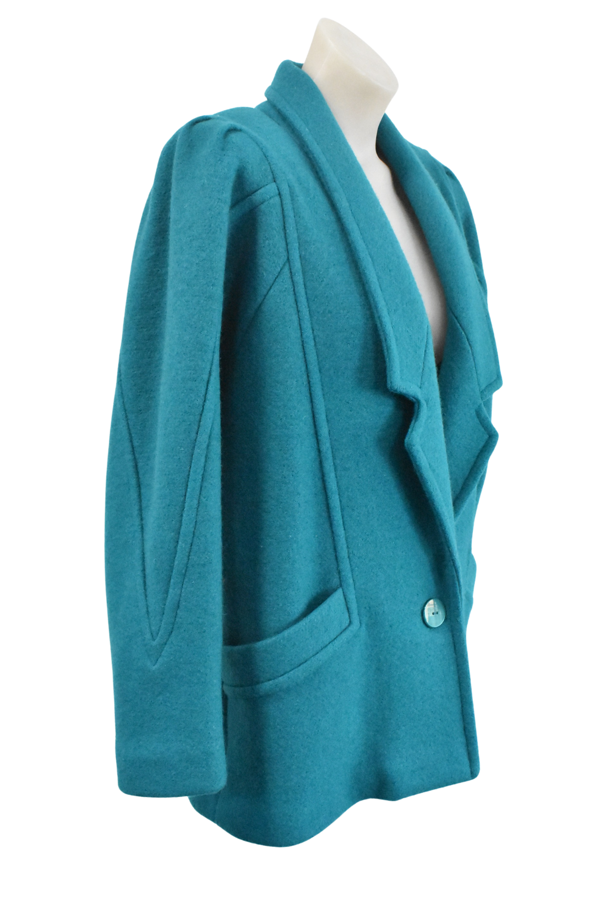 1980's Jouret vibrant wool blazer, 6