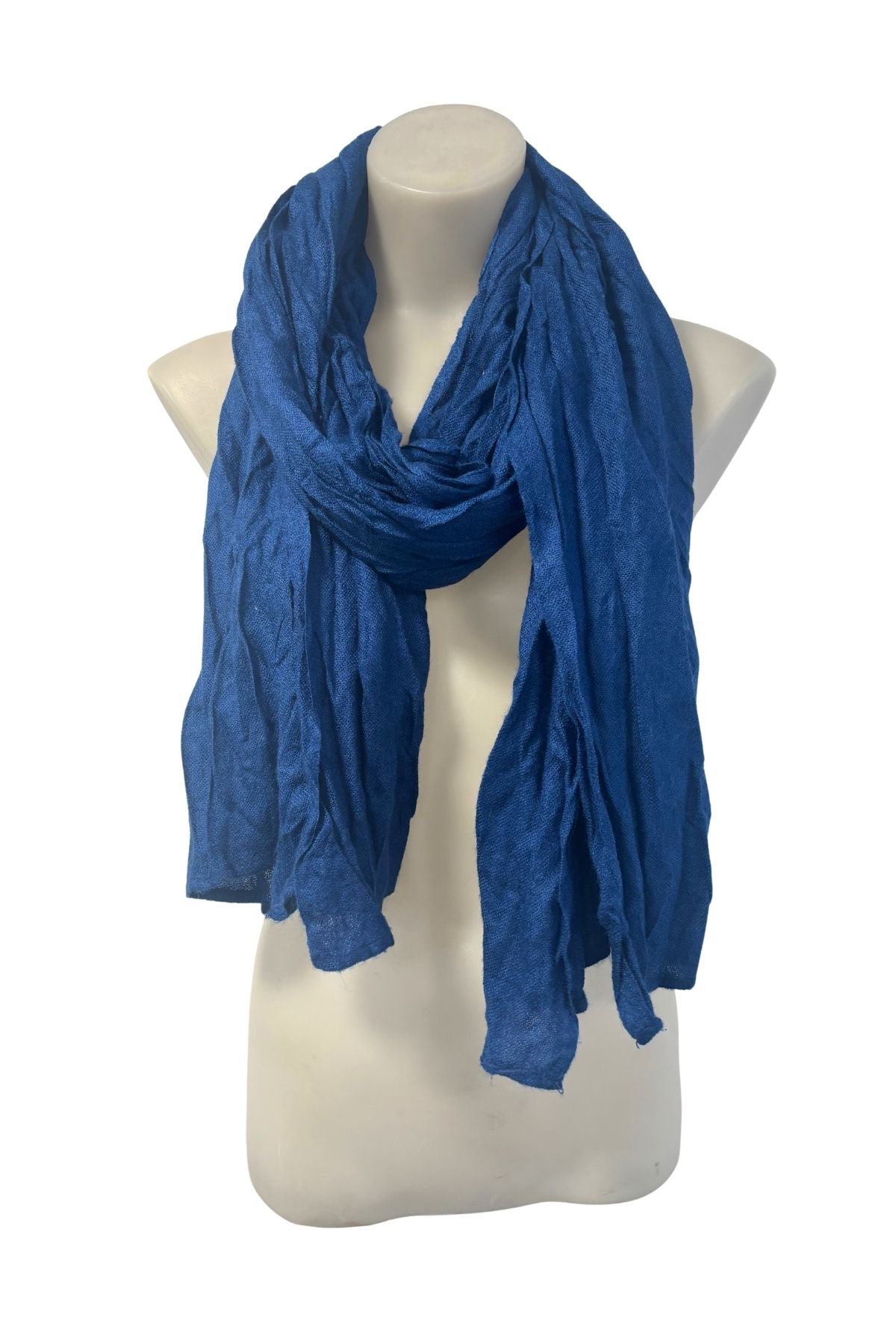 Navy blue scarf