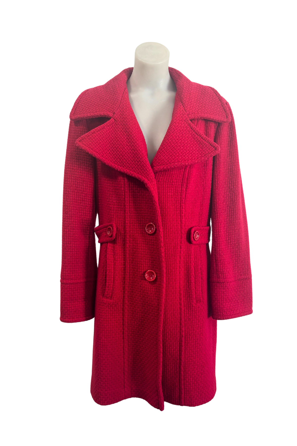 Damo Outdoors Wool Blend Coat, M