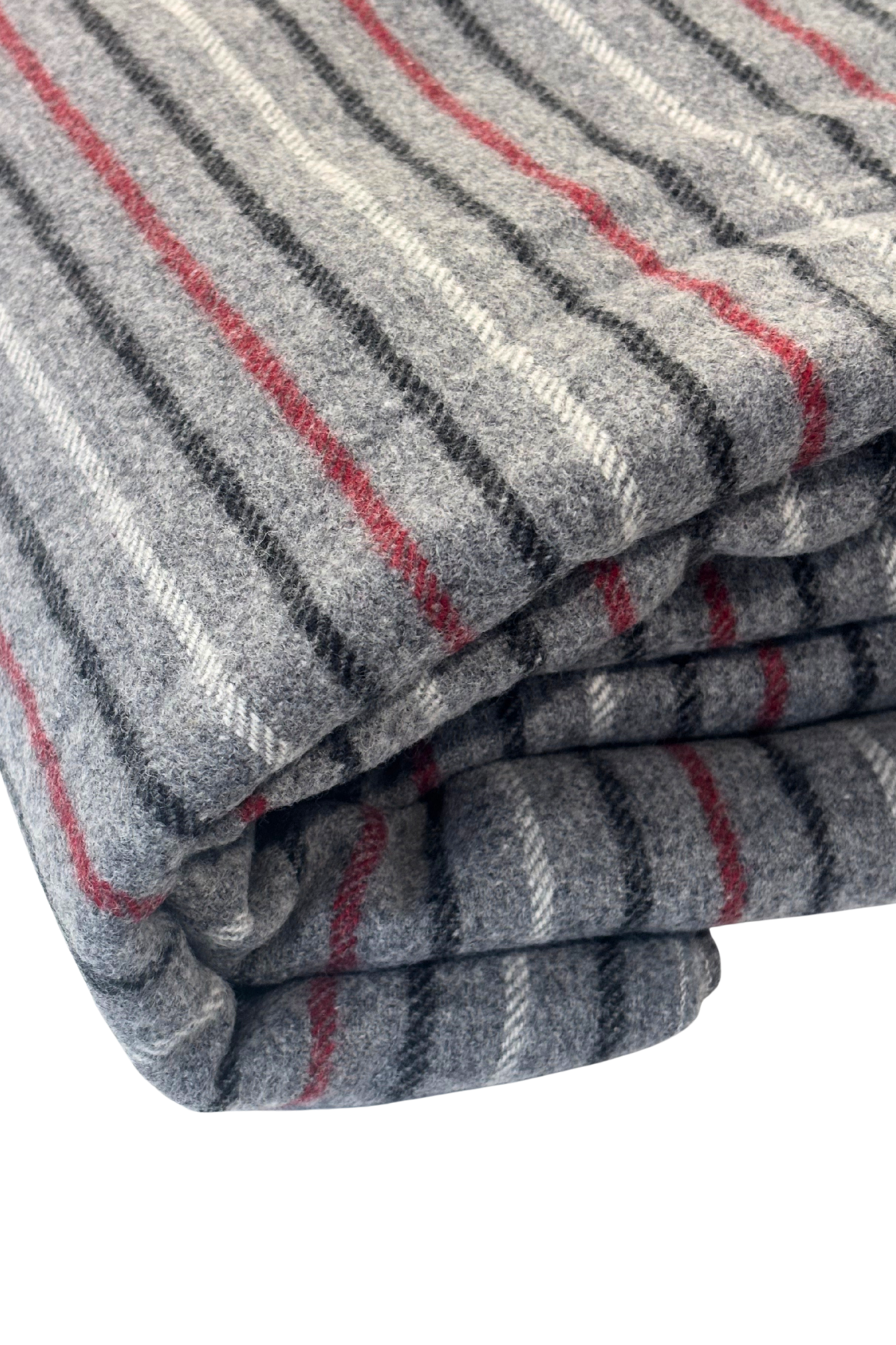 Striped wool fabric, 5m