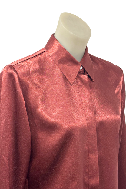 Jemma Poly Satin blouse, S