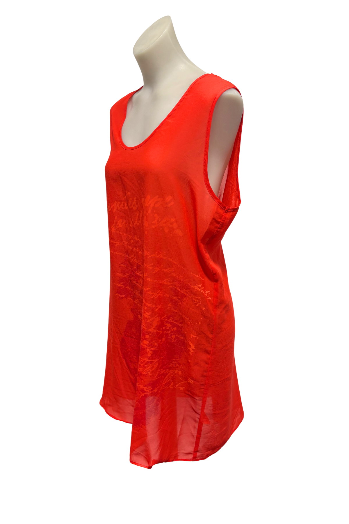 Mitchell by Liz Mitchell red lightweight dress, 16