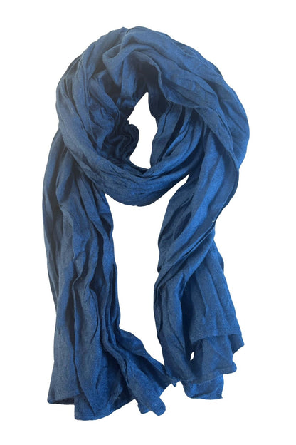 Navy blue scarf